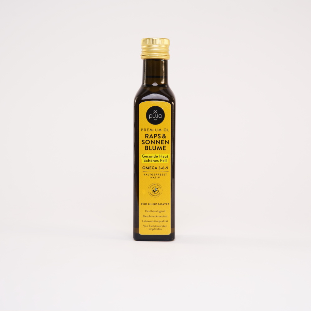 Premium Kombiöl Raps & Sonnenblume - für gesunde Haut & schönes Fell 250ml