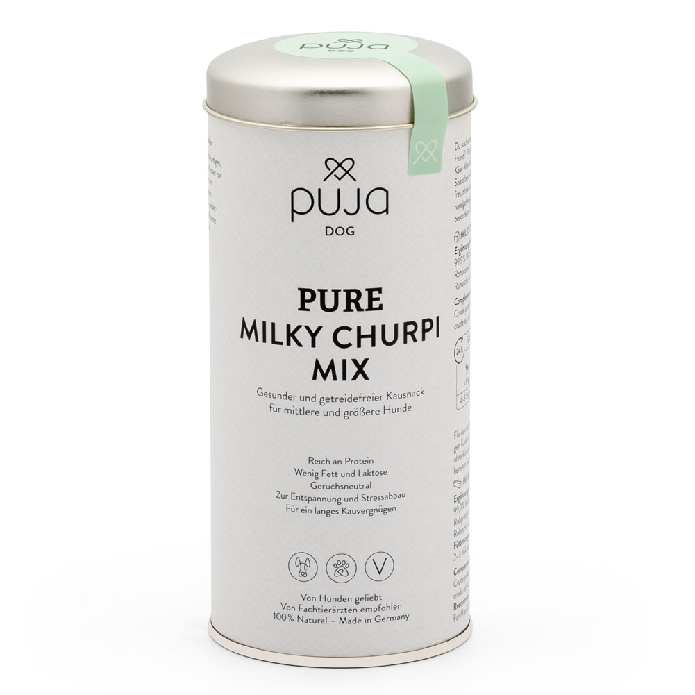 Pure Milky Churpi Mix - Gesunder und getreidefreier Kausnack für mittlere und große Hunde 195g