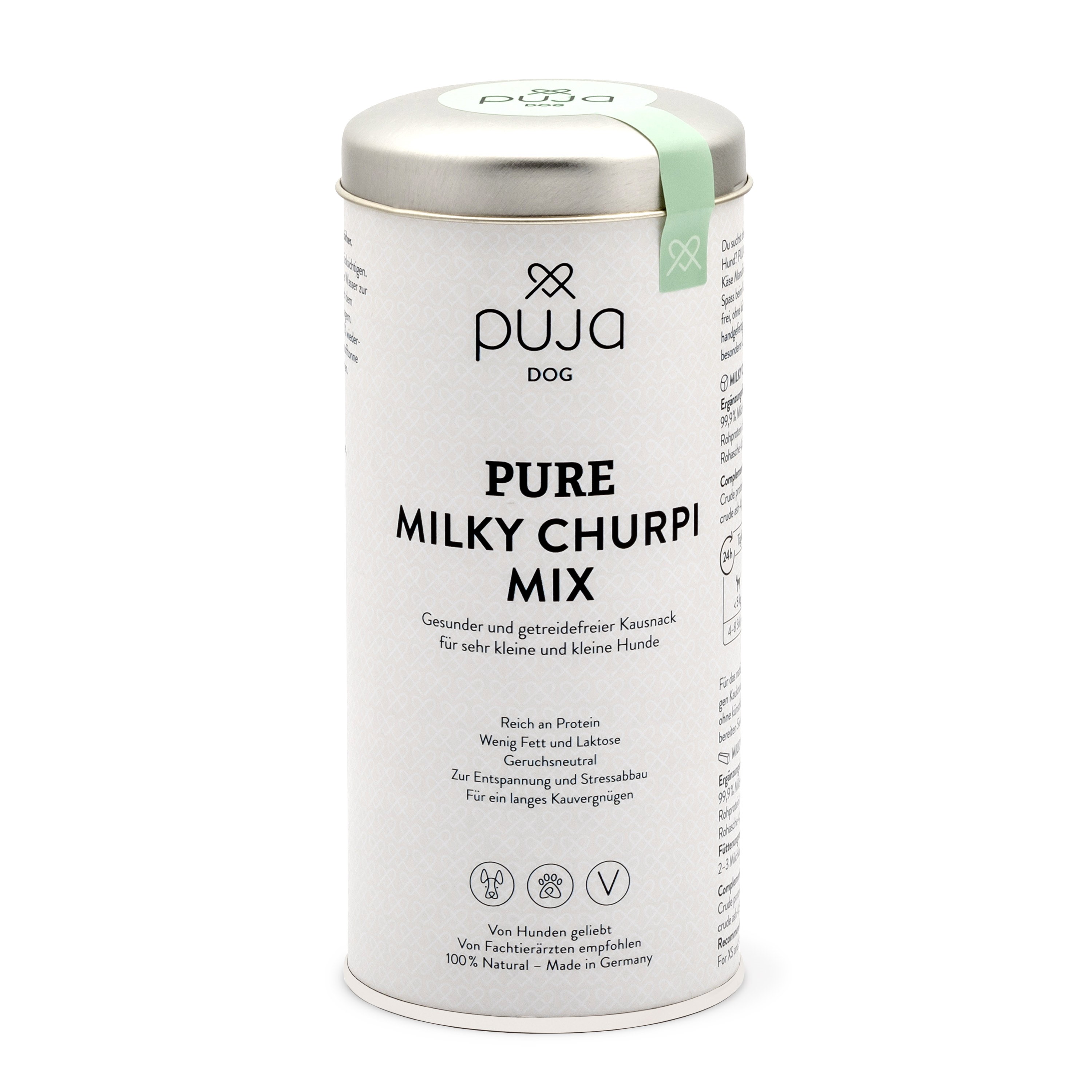 Pure Milky Churpi Mix - Gesunder und getreidefreier Kausnack für sehr kleine und kleine Hunde 110g