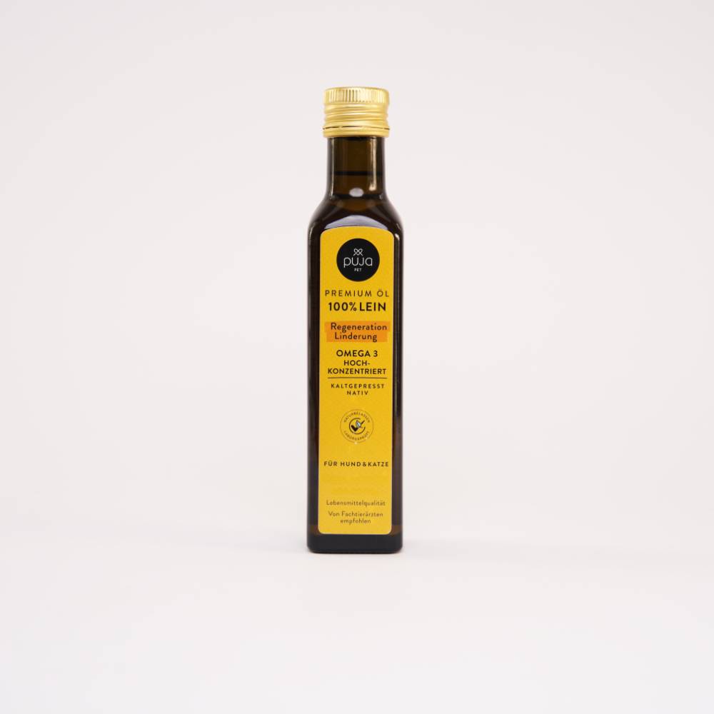 Premium linseed oil - for support during the change of coat 250ml