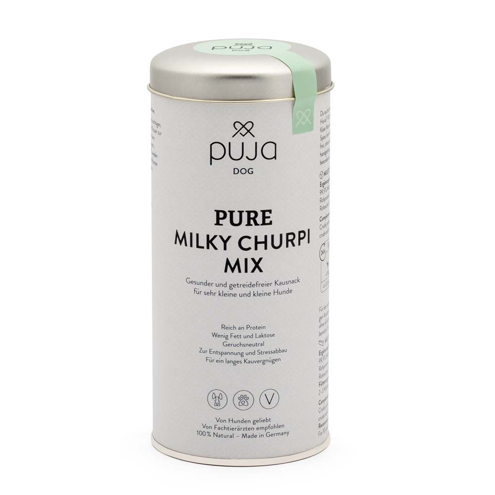 Pure Milky Churpi Mix - Gesunder und getreidefreier Kausnack für sehr kleine und kleine Hunde 150g